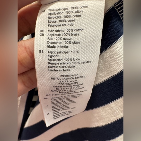 Sandro Sailor Strass Tee - Picture 11 of 13